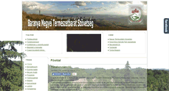 Desktop Screenshot of baranyatermeszetbarat.hu